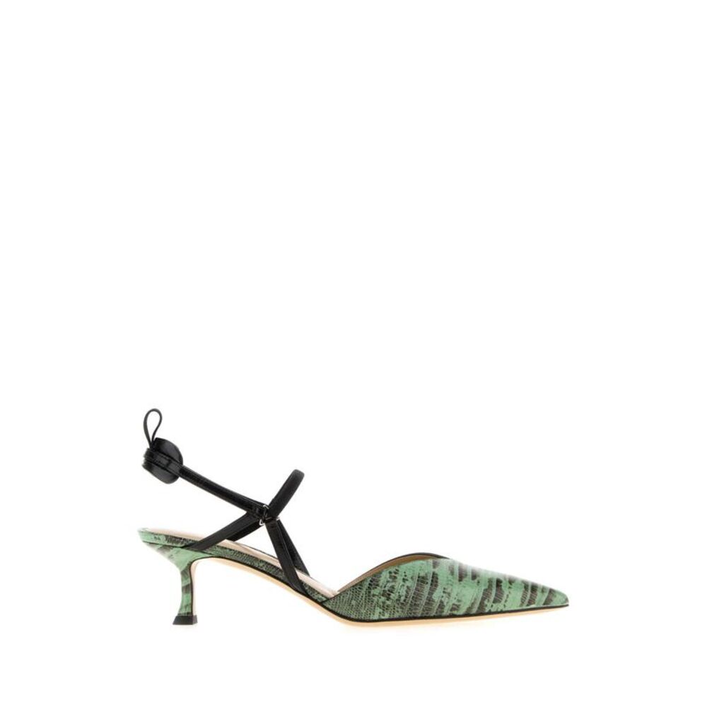 Fendi Women Printed Leather Very Colibr㬠Pumps